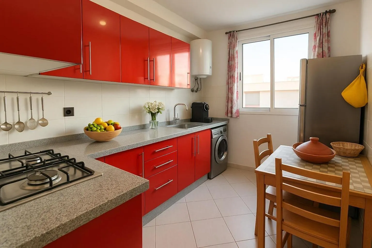 Cosy Ensoleille 3 Ch - Central Et Proche Du Train Et Tramway Casablanca 0*,