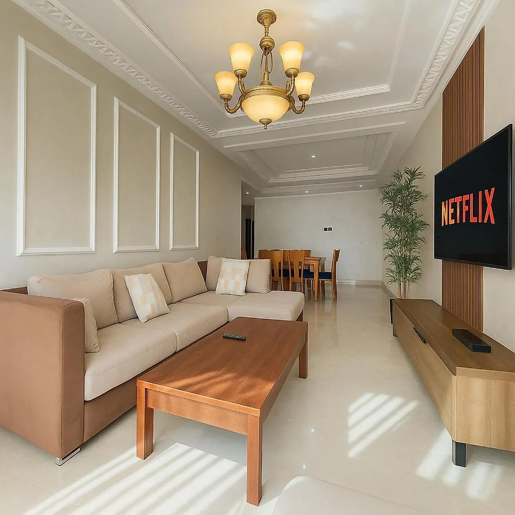 Apartment Cosy Ensoleille 3 Ch - Central Et Proche Du Train Et Tramway Casablanca Morocco